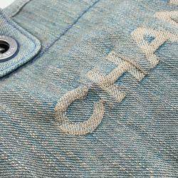 Chanel Light Blue Denim Small Deauville Tote Bag 