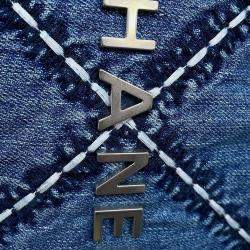 Chanel Blue Denim Chain Small Shoulder Bag 