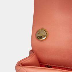 Chanel Pink Small Lambskin Color Match Flap Bag
