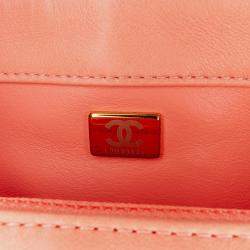 Chanel Pink Small Lambskin Color Match Flap Bag
