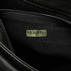 Chanel Black Large Calfskin Diamond Stitch Crossbody Bag