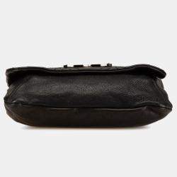 Chanel Black Large Calfskin Diamond Stitch Crossbody Bag