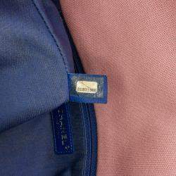 Chanel Multicolor Jumbo Stripe Jersey Felt and Rope Flap Bag