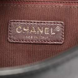 Pre Owned Chanel Black Quilted Leather Mademoiselle Vintage Flap Bag