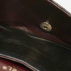 Pre Owned Chanel Black Quilted Leather Medium Classic Double Flap Bag