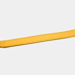 Chanel Yellow Straw Deauville Shoulder Bag