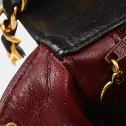 Chanel Black Lambskin Small Diana Shoulder Bag