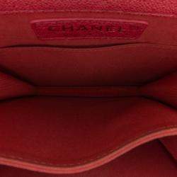 Pre Owned Chanel Pink North South Boy Flap Bag
