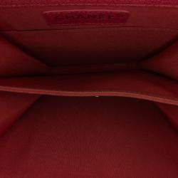 Pre Owned Chanel Pink North South Boy Flap Bag
