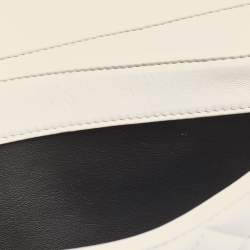 Chanel White Quilted Leather Small Trendy CC Top Handle Bag