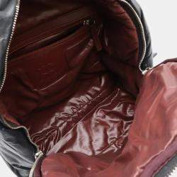 Chanel Black Nylon and Leather Cococoon Quilted Backpack