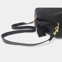 Pre Owned  Chanel Black Caviar Leather Handbag