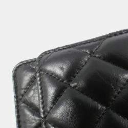Chanel Black Chain Clutch