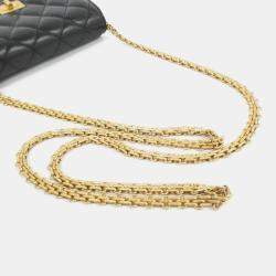 Chanel Black Chain Clutch