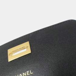 Chanel Black Chain Clutch