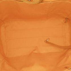 Chanel Yellow Lurex Boucle Medium Deauville Satchel Bag