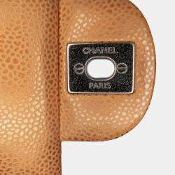 Chanel Brown Caviar Medium Classic Double Flap Bag