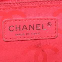 Pre Owned Chanel Black Quilted Leather Large Cambon Ligne Tote