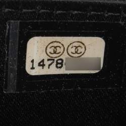 Chanel Dark Burgundy Camellia Patent and Leather Wallet On Chain