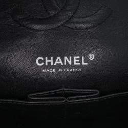 Chanel Black Medium Classic Caviar Double Flap Bag