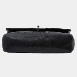 Chanel Black Medium Classic Caviar Double Flap Bag