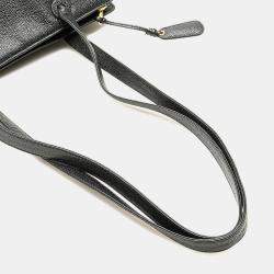 Chanel Black Caviar Leather CC Tote Bag
