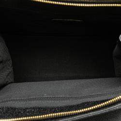 Chanel Black Caviar Leather CC Tote Bag