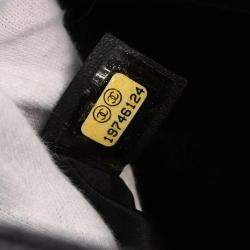 Pre Owned Chanel Black Calfskin Grand Shopping Tote Bag