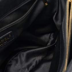 مملوكة مسبقًا Chanel Black Quilted Caviar Leather Grand GST Shopper Tote Bag