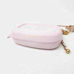 Chanel Pink Leather Mini Camera Case Bag