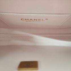 Chanel Pink Leather Mini Camera Case Bag