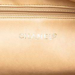 Chanel Pink Chevron Lambskin Tote Bag