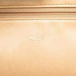 Chanel Pink Chevron Lambskin Tote Bag