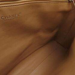 Chanel Brown CC Caviar Mademoiselle Chain Shopping Tote Bag