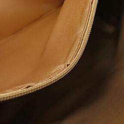 Chanel Brown CC Caviar Mademoiselle Chain Shopping Tote Bag