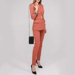 مملوكة مسبقًا Chanel Black Leather CC Phone Holder Crossbody Bag