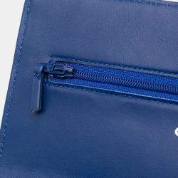 Chanel Blue Reissue 2.55 Quilted Jersey Wallet On Chain Bag