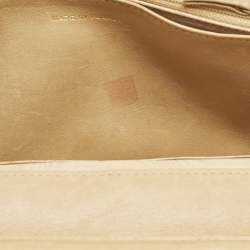 Chanel Beige Caviar Leather CC Timeless Wallet On Chain