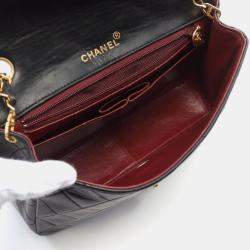 Chanel Quilted Lambskin Medium Vintage Full Flap  Bag