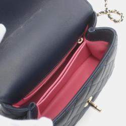 Chanel Leather XS Coco Handle Top Handle Bag