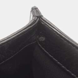 Chanel Black Chevron Leather and Tweed Medium Boy Flap Bag