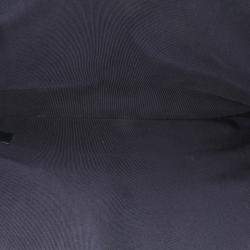 Chanel Blue Large Denim Gabrielle O Case Clutch Bag