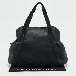 Chanel Black 31 Rue Cambon Embossed Leather Large Satchel