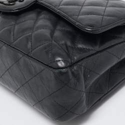 Chanel Black Quilted Leather Small Classic Double Flap Bag