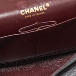 Pre Owned Chanel Black Quilted Leather Small Classic Double Flap Bag