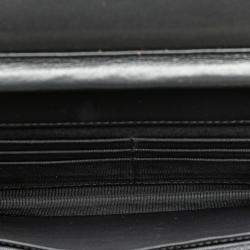 Chanel Charcoal Calfskin Reissue 2.55 Stitched Wallet on Chain