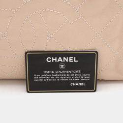 Pre Owned Chanel Caviar Leather Deauville Bowling Handbag 