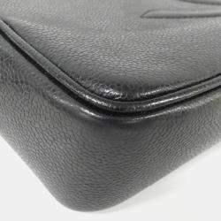 Pre Owned Chanel Black Leather CC Shoulder Bag