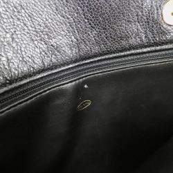 Pre Owned Chanel Black Leather CC Shoulder Bag