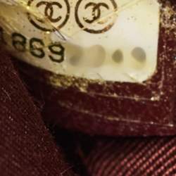 Pre Owned Chanel Off White Quilted Leather and Plexiglass Mini Boy Brick Flap Bag